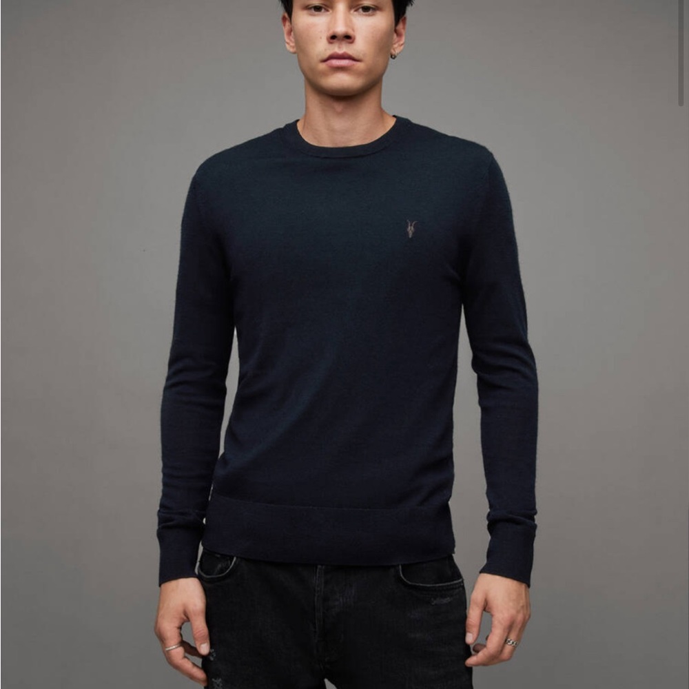 All Saints Merino Wool Sweater, Size Large